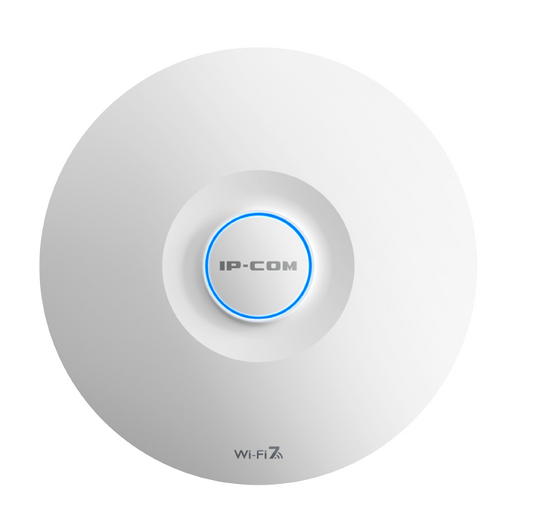 IP-COM 2.4/ 5GHz Dual Band WIFI7 Access Point 802.11 B/G/N/AC/AX/BE 2.4GHz