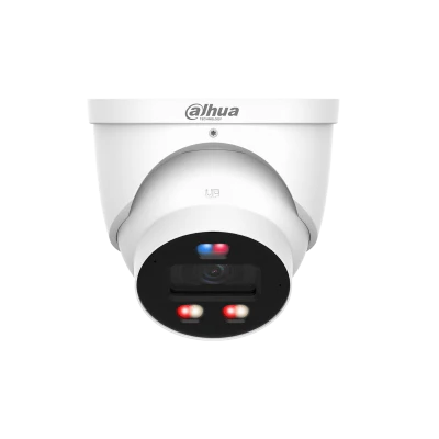 Dahua 6MP TiOC PRO Camera, Smart Dual Illumination New TiOC Eyeball, Smart Dual Light 2.8mm - White Front View