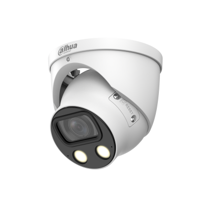 Dahua IPC-HDW5849H-ASE-LED, 8MP Full-color Fixed-focal Warm LED Eyeball WizMind Network Camera