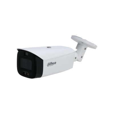 Dahua AI Active Deterrence Version 3.0, TiOC Three in One Camera, 8MP Full-color IP Bullet Camera Fixed 2.8mm