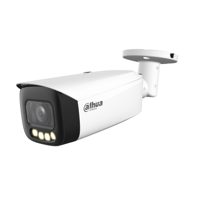 Dahua IPC-HFW5449T1-ZE-LED, 4MP Full-color Vari-focal Warm LED Bullet WizMind Network Camera