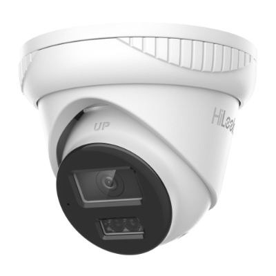 HiLook Pro 8MP Superior Night Vision IntelliSense Outdoor Turret Camera, H.265, 30m IR, Mic, IP67