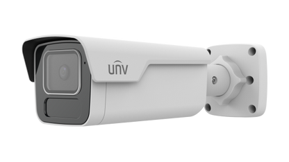 UNV IPC2B18SS-ADF28K-I1, 8MP Lighthunter Intelligent Fixed IR Bullet Network Camera - White