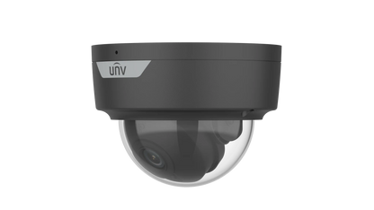 UNV IPC326SS-ADF28K-I1, 6MP HD Intelligent LightHunter IR Fixed Dome Network Camera - Black