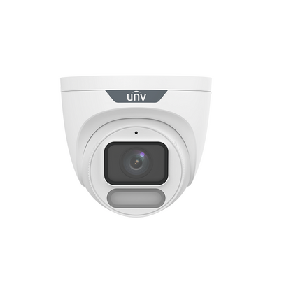 UNV IPC3624LE-ADF28(40)K-WP, 4MP IP67 2.8mm Warm LED OwlView Turret Camera - ColorHunter