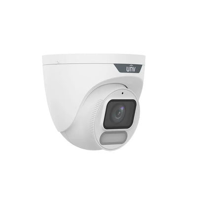 UNV IPC3624LE-ADF28(40)K-WP, 4MP IP67 2.8mm Warm LED OwlView Turret Camera - ColorHunter