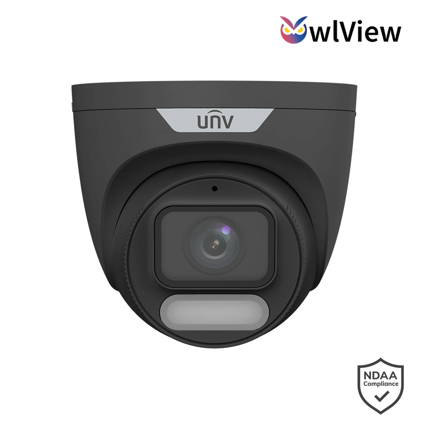 UNV CCTV Kit 3 x 6MP Turret ColorHunter with WiseISP Camera 4CH NVR