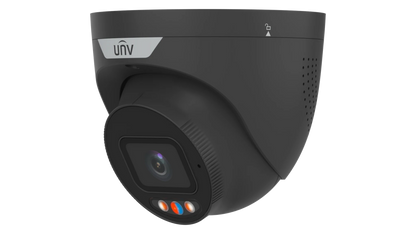 UNV AI 6MP Triguard 2.0 Intelligent Light and Audible Warning Fixed Eyeball Network Camera | IPC3636SS-ADF28KMC-I1-BK | CCTVMASTERS.COM.AU