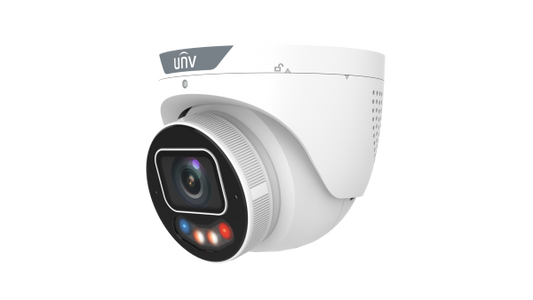 UNV 8MP IPC3638SE-ADZKMC-WP-I1, ColorHunter Plus with Tri-Guard Motorised Eyeball Network Camera