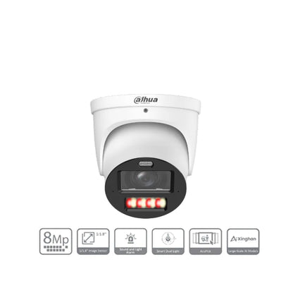 Dahua TiOC PRO Xinghan AI, DH-IPC-HDW3849H-ZAS-PV-PRO-ANZ, IP 8MP Turret Motorised Len VF