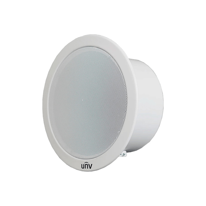 UNV IPS301015-S IP Ceiling Speaker with PoE Support, 15W Output