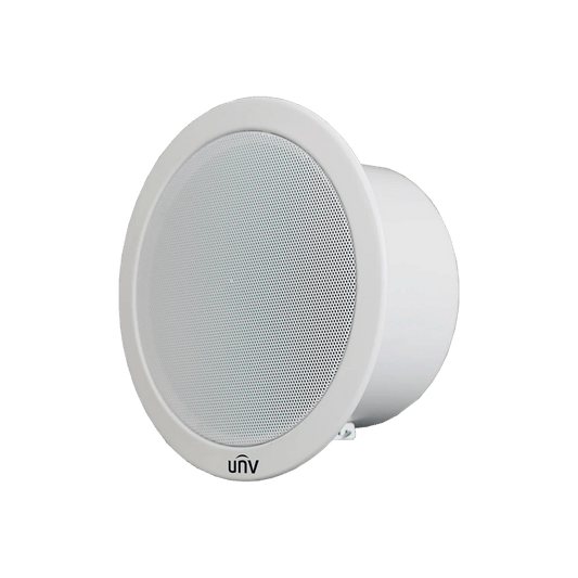 UNV IPS301015-S IP Ceiling Speaker with PoE Support, 15W Output