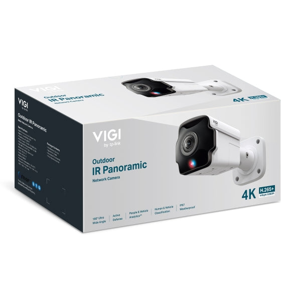 TP-Link IP Camera VIGI 8MP Outdoor IR Panoramic Bullet Network Camera
