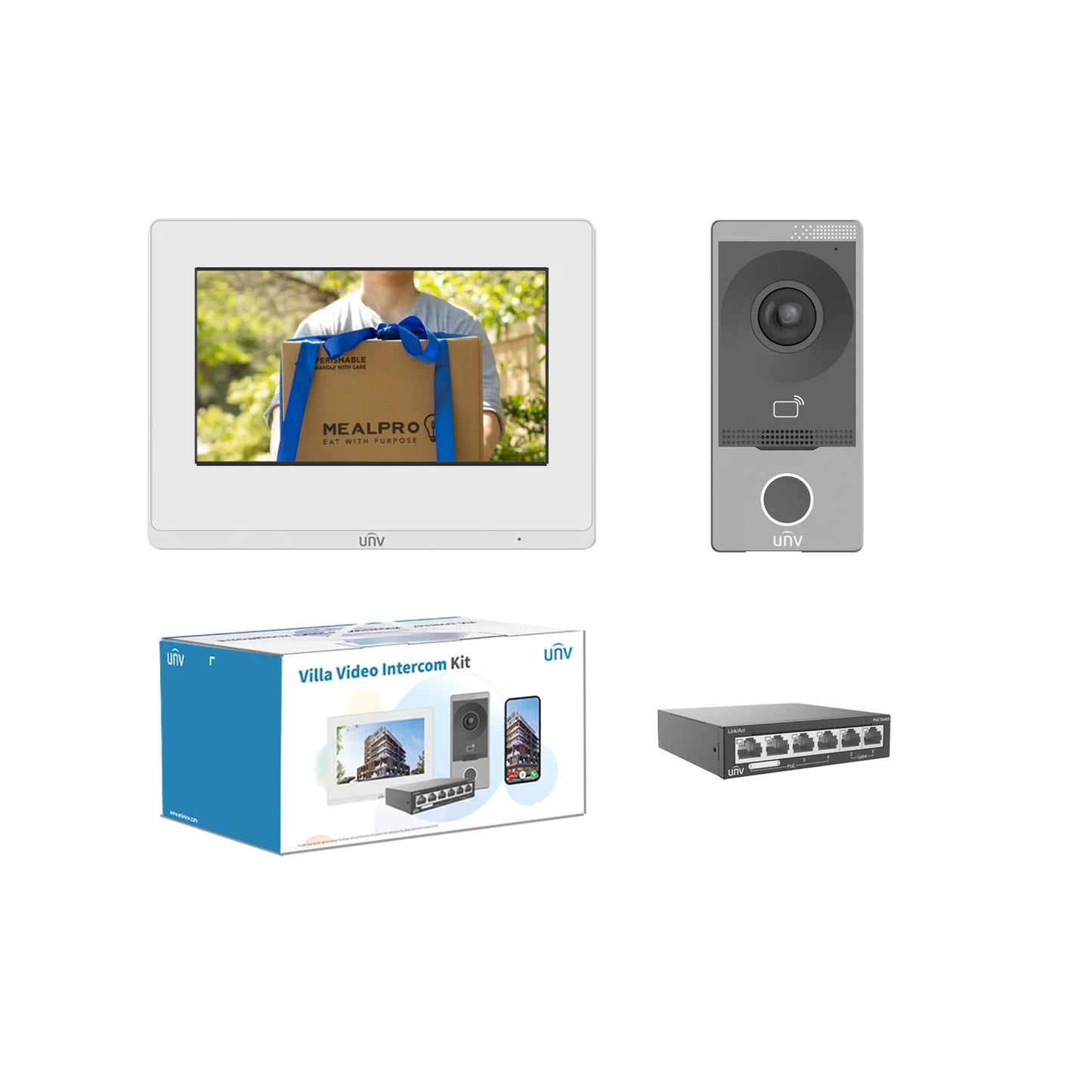 UNV Villa Intercom Kit with Smartphone App