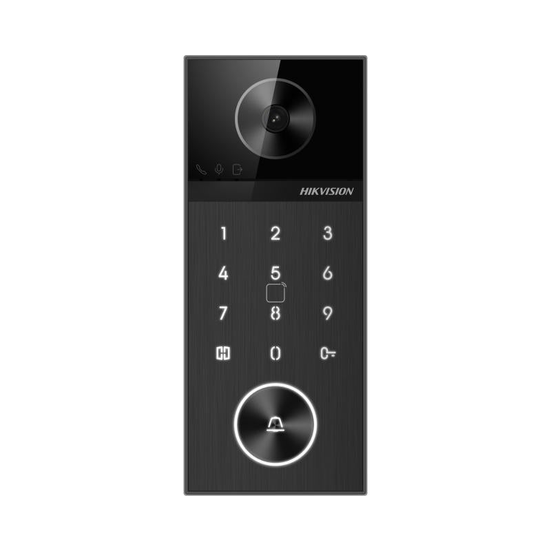 Hikvision KV6124-WBE1, Villa Door Station, 1 Button, 4MP, 150 Deg Viewing angle, Keypad
