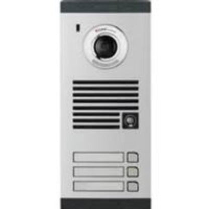 Kocom KOC-KVLC20xI 2-Wire Colour Video Multi Entry Panel - Flush Mount with 3.6mm Lens 81 Adjustable Camera Angle