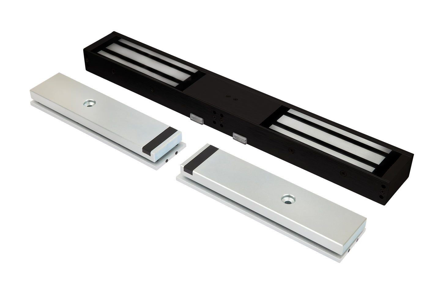 LOX Electro Magnetic Double Lock, 580kg, Monitored, incl. Anti-Tamper, 12/24VDC