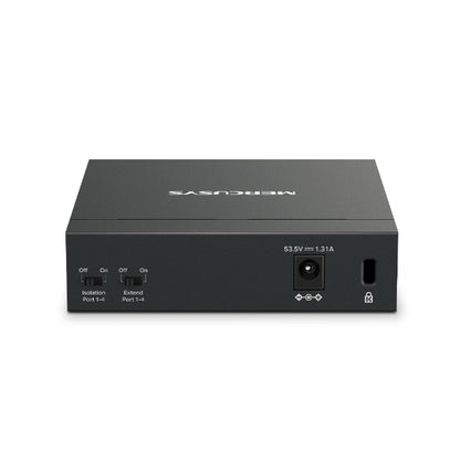 TP-Link Mercusys MS105GP 5-Port Gigabit Desktop Switch with 4-Port PoE+ - Front
