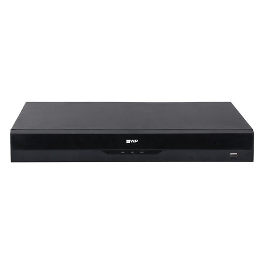 VIP NVR8PRO-I, Professional AI Series 8CH PoE NVR with 2 x HDD Bays