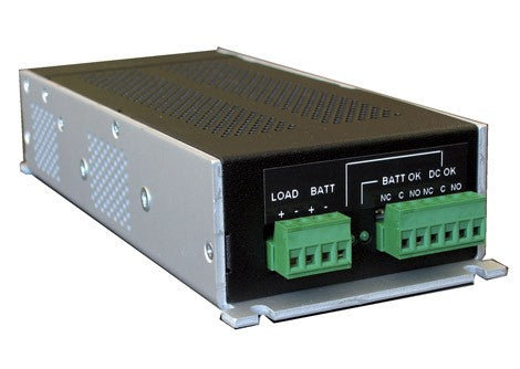 Powerbox Battery Charger IEC Mains Plug Output Term Strip Silver