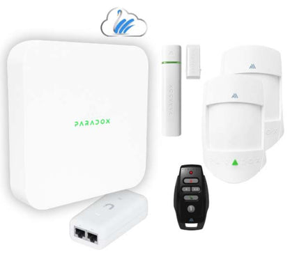 Paradox M25 Kit, 2 x PMD3M, 1 x DCT2M, 1 x REM25M