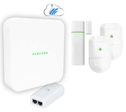 Paradox M25 Kit, 2 x PMD5M, 1 x DCT10M