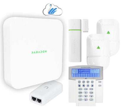 Paradox M25 Kit, 2 x PMD5M, 1 x DCT10M, 1 x K38M