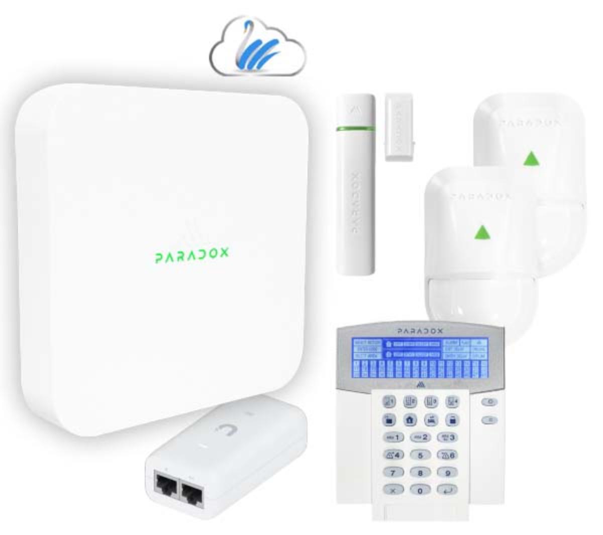 Paradox M25 Kit, 2 x PMD5M, 1 x DCT2M, 1 x K38M