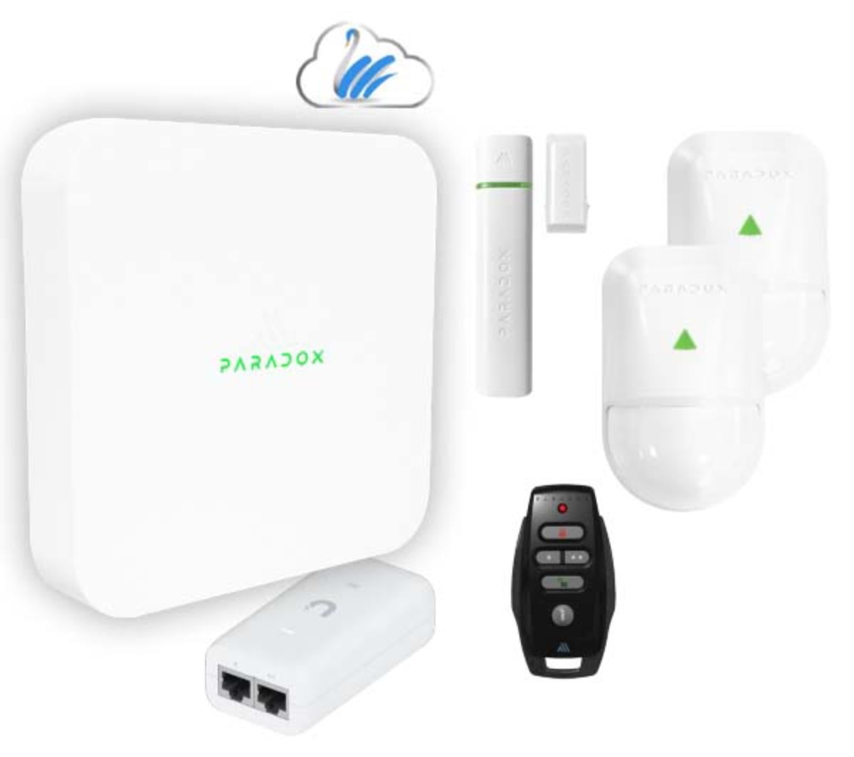 Paradox M25 Kit, 2 x PMD5M, 1 x DCT2M, 1 x REM25M