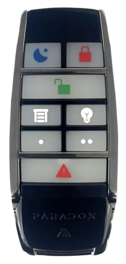 Paradox REM28M Wireless 8-Function Remote - Black