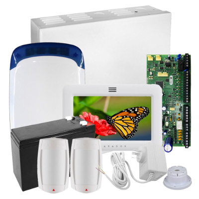 Paradox SP6000+ Kit, 2x DG75+, Mini Siren/Strobe + TM50 | PK-SP6D75M+T5W+ | CCTVMASTERS.COM.AU