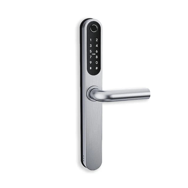 Auslock S2 Double-Sided Smart Lock with Fingerprint and App Control - Slim Security Side View