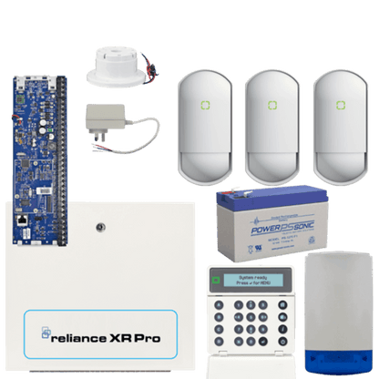 Hills Security Alarm System Reliance XR Pro kit with Optex | RELIANCE-XRPRO-K3 | CCTVMASTERS.COM.AU