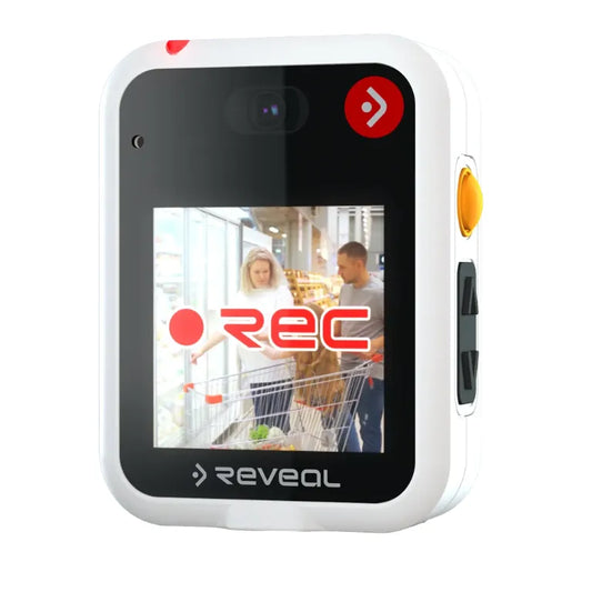 Reveal R1 Body Camera - White, RVL-KA1000-WH