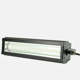 SmokeCloak LED Strobe Black Metal High Intensity 240VAC including mounting bracket