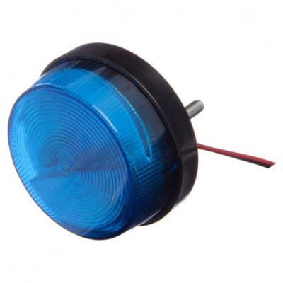 ML02BL Blue Light 12/24VDC, Waterproof, IP66, LED, Freq 90/min