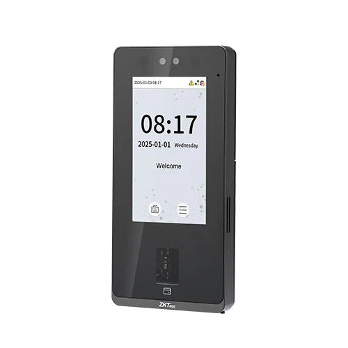 ZKTeco SenseFace 4A, SIP-Ready Multi-Biometric Access Control - Side View