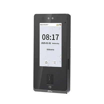ZKTeco SenseFace 4A, SIP-Ready Multi-Biometric Access Control - Side View