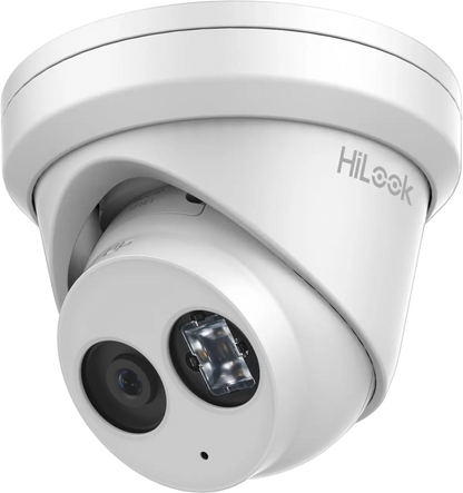 HiLook 8MP Kit 8 x IPC-T281H-MU Camera with IntelliSense, Built-in Mic, 8CH 4K NVR