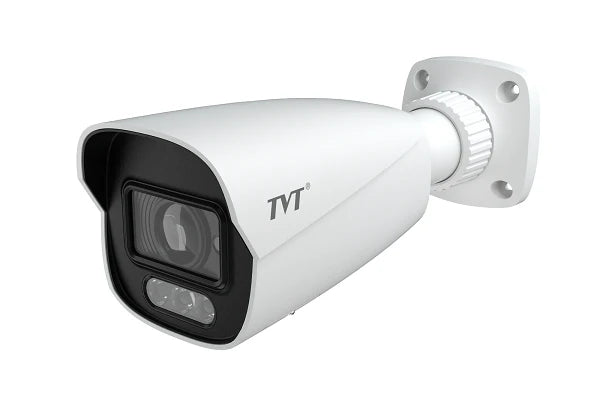 TVT 4MP AI Active Deterrence, 3 in 1 IPC, Bullet, 2.8mm, NDAA