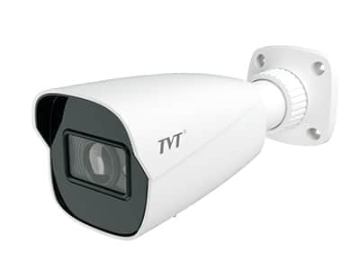 TVT 8MP Medium Bullet, IPC, 20FPS, 30m IR, 2.8-12mm, NDAA