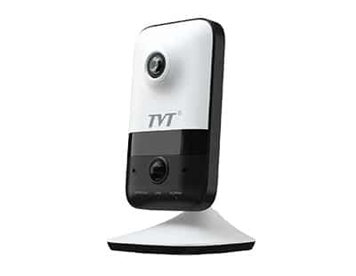 TVT 2MP WiFi IPC, Cube, H.265, PoE, SPK, MIC, 10mIR, Indoor, 2.8mm