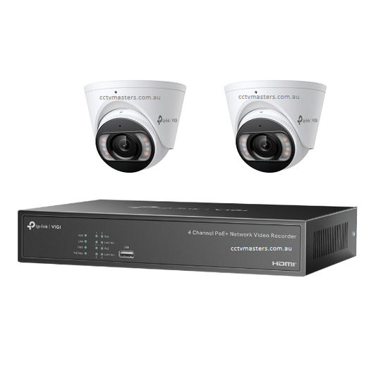 TP-Link InSight Kit, 2 x 5MP Full-Color Turret Network Camera, 4CH NVR