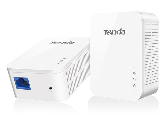 Tenda AV1000 PH3, 1-Port Gigabit Powerline Adapter Kit, Up to 1000Mbps