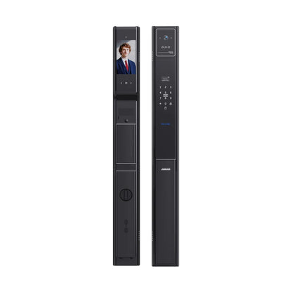AusLock A619 Guardian Smart Lock with Face Recognition and Camera Doorbell, Front View