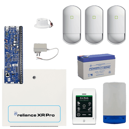 Hills Security Alarm System Reliance XR Pro touch kit with Optex | RELIANCE-XRPRO-K2S | CCTVMASTERS.COM.AU