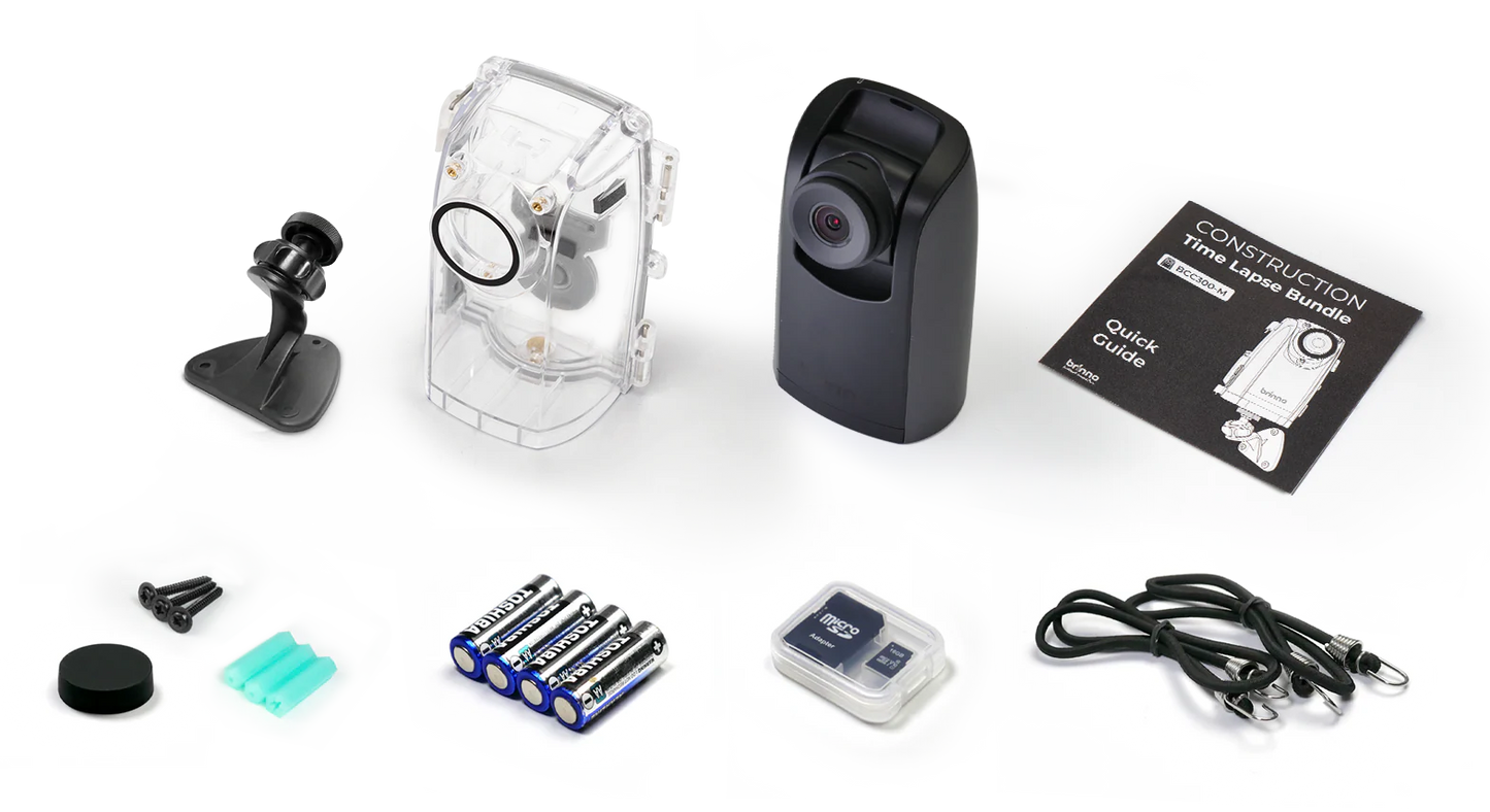 Brinno BCC300-M Mount Camera Bundle