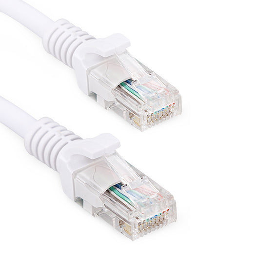 Cat6 Gigabit Ethernet Pre-made Cable White Colour