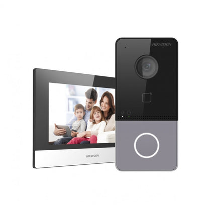 Hikvision Smartphone Wifi Intercom Kit, DS-KIS603-P, PoE Supported