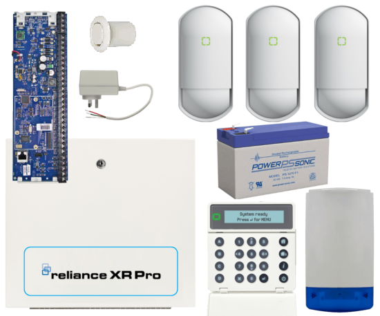 Hills Security Alarm System Reliance XR Pro kit with Optex